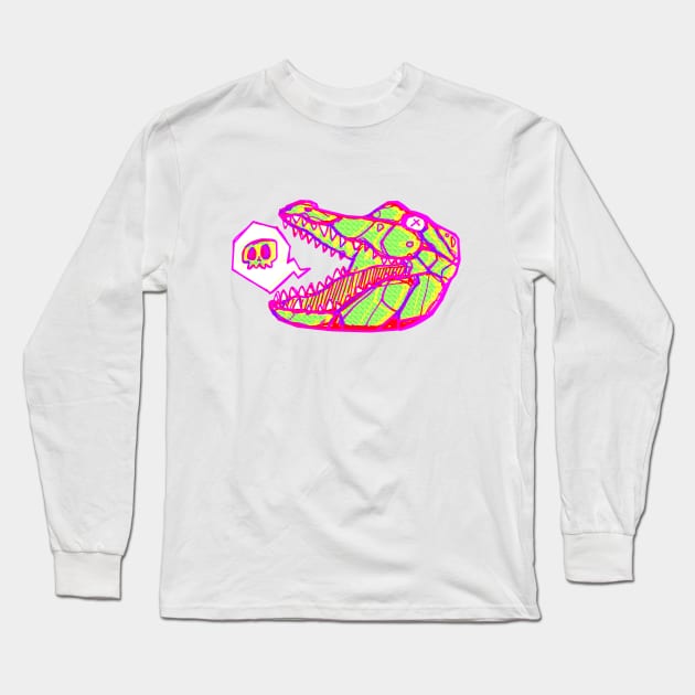 NEON GATOR Long Sleeve T-Shirt by darendeleche